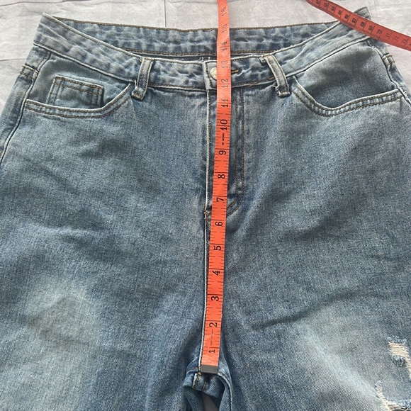 SHEIN high waisted wide legged jean size large - Picture 4 of 11